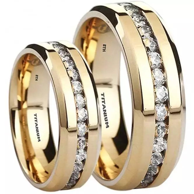 Simple His & Designer Her Platinum Couple Rings with Diamonds JL PT 53 –  Jewelove.US