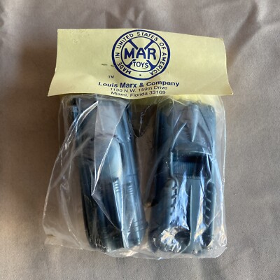 Vintage Marx  Cars of the Future  4 Car Set NIP Blue 1990 s Reissue