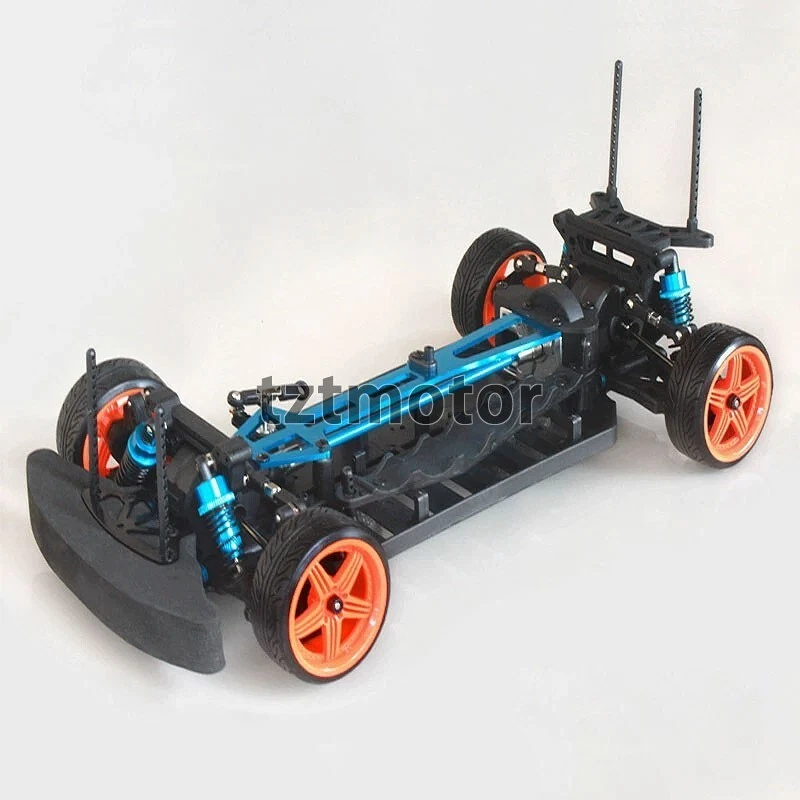 1:10 HSP Unlimited 94123 Drift Car Frame RTR Kit Empty Frame with Chassis & Tyre - Image 4 of 4