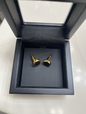 Gold Onyx Cuff links