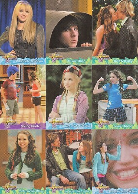HANNAH MONTANA TOPPS 2008 SET OF 90 CARDS MILEY CIRUS | eBay