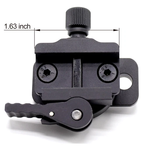 Multi_Function Bipod Adapter QD Picatinny Rail Mount Swivel Stud - Picture 2 of 7