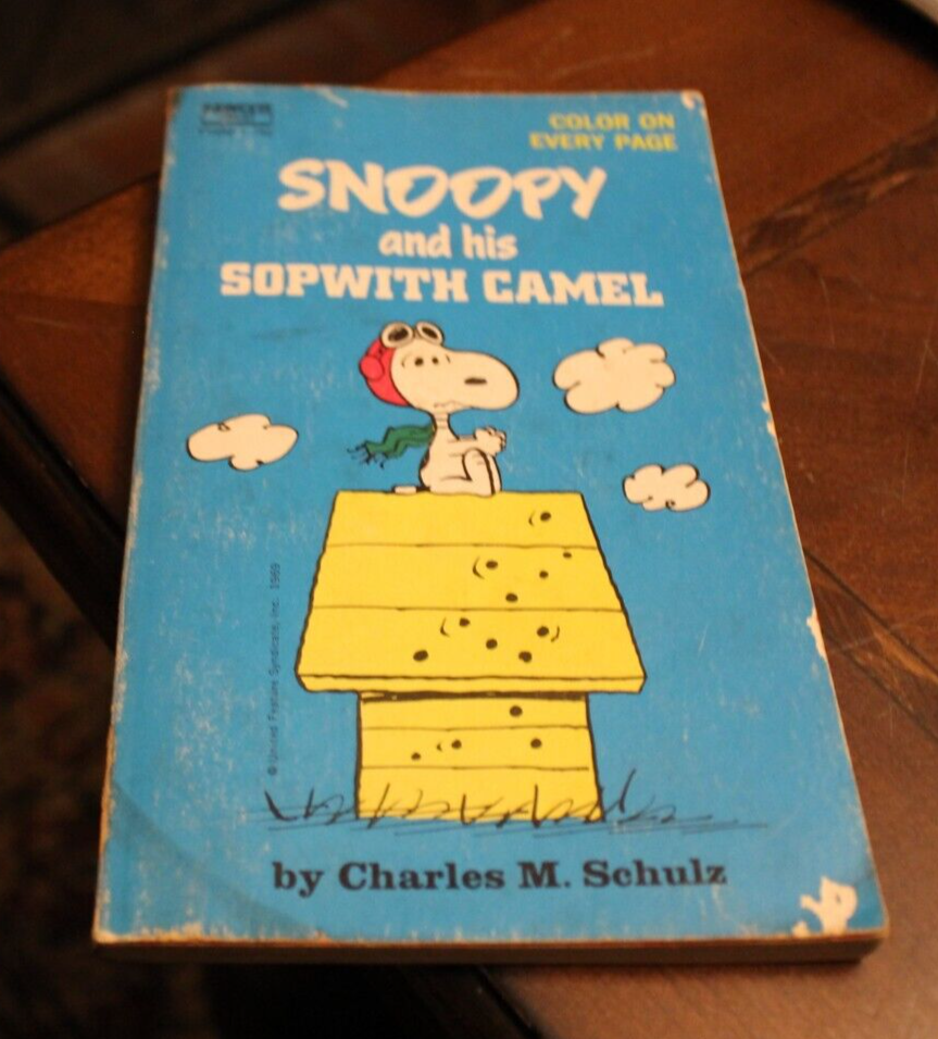 Snoopy and his Sopwith Camel ~ Charles M. Schulz ~ 1971 Fawcett PB