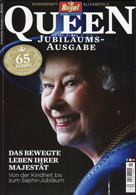 Royal News QUEEN Jubiläumsausgabe Deutsche Edelzeitschrift