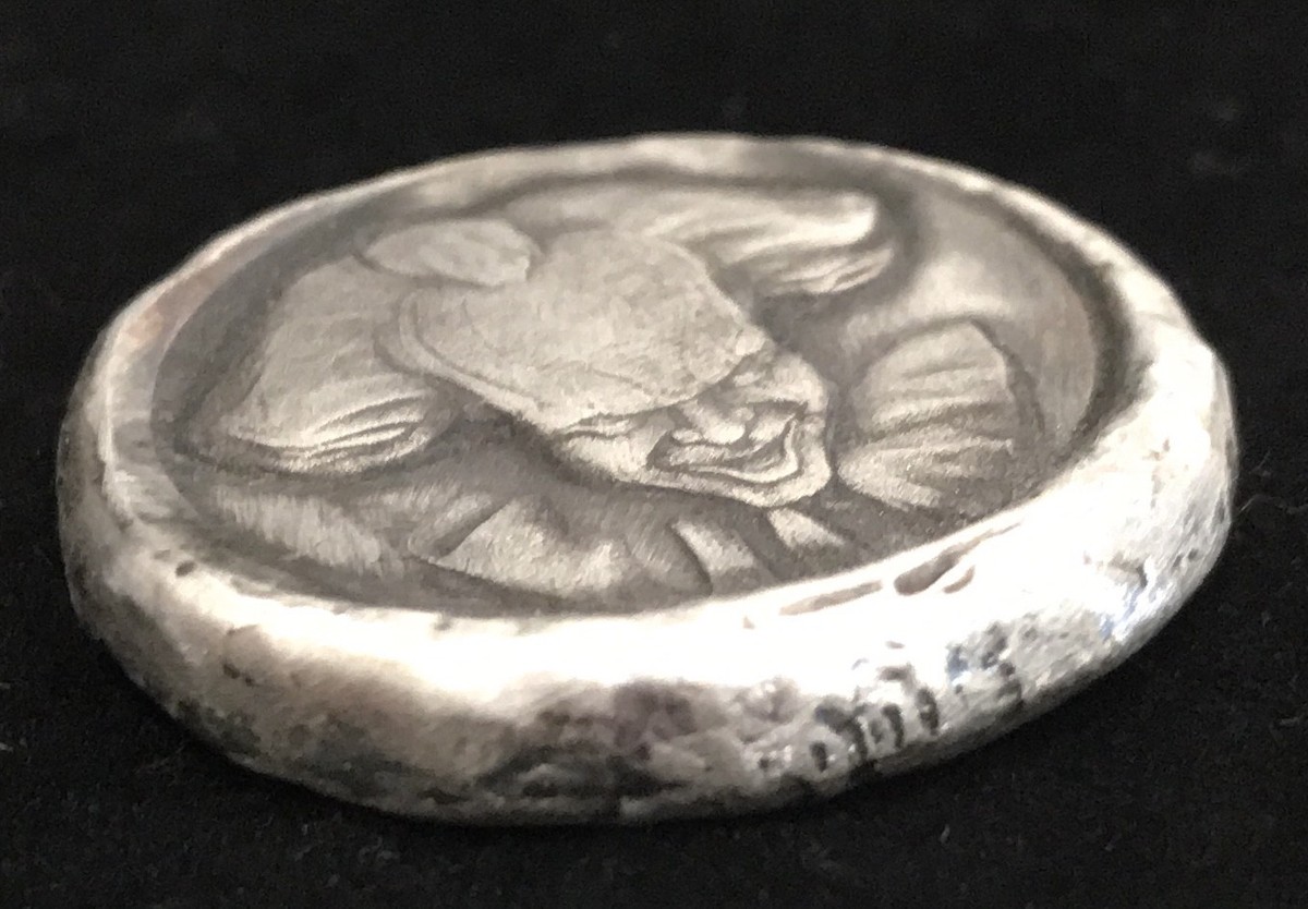 1 Oz MK BarZ "The Lovers" Tarocchi Art Bar .999 Argento Fino - Foto 4