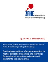 Cultivating A Culture Of Experimentation In Higher-Education Teaching And...