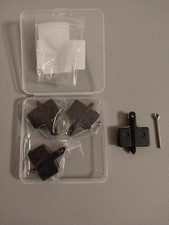 4 Pairs Bike Disc Brake Pads, Resin Semi-Metallic for Shimano Deore  Tektro