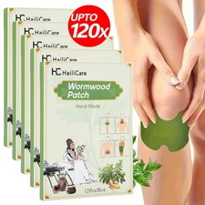 Wormwood Knee Pain Relief Patches Herbal Plaster Joint Ache Knee Pain Relief Pad