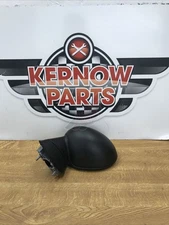 BMW Mini R55 R56 R57 Black Plastic Wing Mirror Left Side 5 Pin