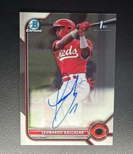 2022 Bowman Chrome - Prospect Autographs #CPA-LB Leonardo Balcazar