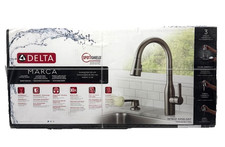 Delta Marca Single-Handle Pull-Down Sprayer Kitchen Faucet