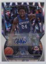 2022 Bowman U Chrome Prospect RayWave Refractor /199 Chris Livingston Auto 7m3