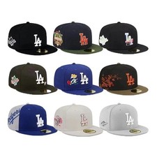 Los Angeles Dodgers Fitted World Series Collection 59fifty MLB Baseball Cap BOX