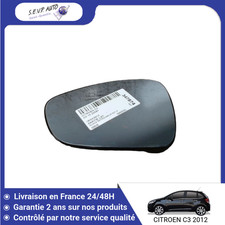 Glace de rétroviseur Citroen C3