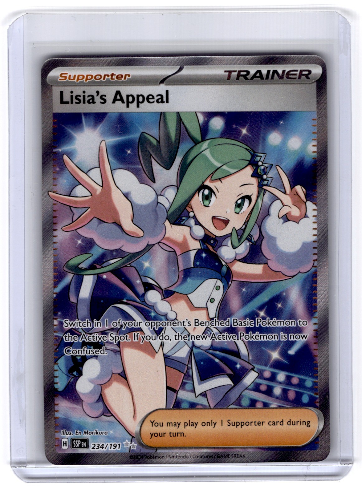 Lisia's Appeal 234/191 Holo Ultra Rare SV08: Surging Sparks NM