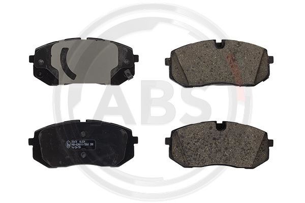 A.B.S. Bremsbelagsatz, Scheibenbremse 35470 FüR Hyundai-image