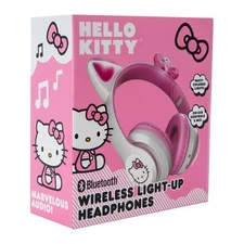 Sanrio Hello Kitty Wireless Light Up Bluetooth Headphones