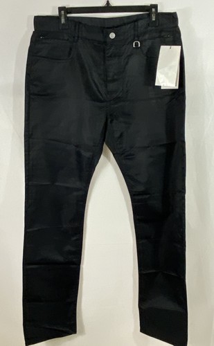 1017 ALYX 9SM Men's Black Polyamide Nylon Technical Pants NWT Sz 50