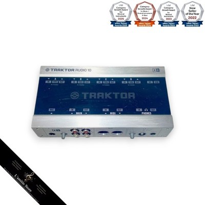 Native Instruments Traktor Audio 10 Scratch Audio DJ Interface TraktorAudio10 JP