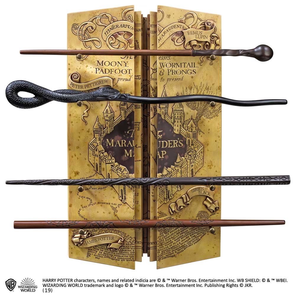 Harry Potter Marauder's Magic Wand Display Set Magic Wands