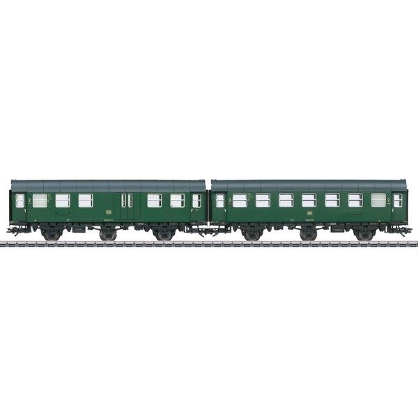 MäRklin H0 43196 - Personenwagen, Umbauwagen-Paar 2.Kl.+Gep. Neuware-image