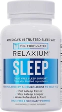 Relaxium Sleep Natural Dietary Supplement for Better Sleep 2Pack 120 Capsules