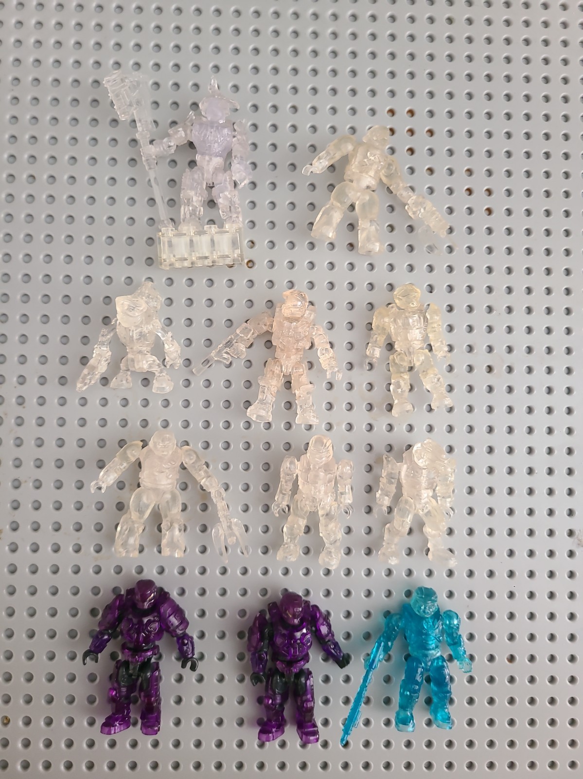 Mega Bloks Halo Rare Translucent Minifigures Lot of 11 | eBay