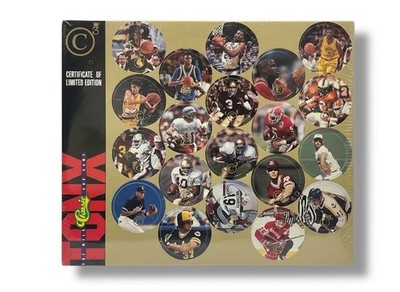 1994 Classic Tonx Four-Sport Limited Edition Milk Cap Game Unpunched Sealed