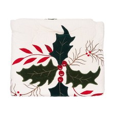 Holiday Traditions Twin Size Bedding Quilt 100 Cotton Lightweight Christmas