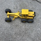 Tonka Vintage Used Loose Yellow Pressed Steel Toy Grader Construction Vehicle17”