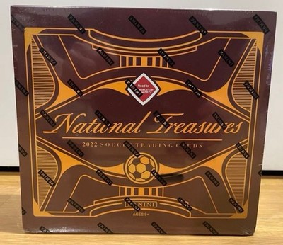 2022 Panini National Treasures Soccer FIFA Road to World Cup Box
