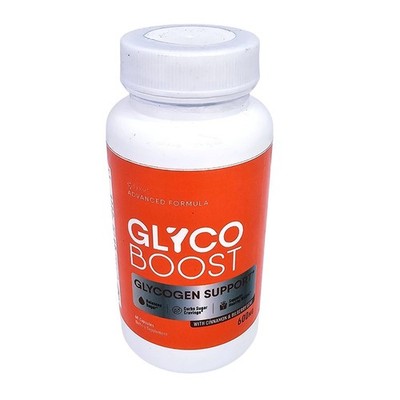 Syvor Glyco Boost Glycogen Support 600mg Cinnamon Bilberry 60 Capsules NIB 03/27