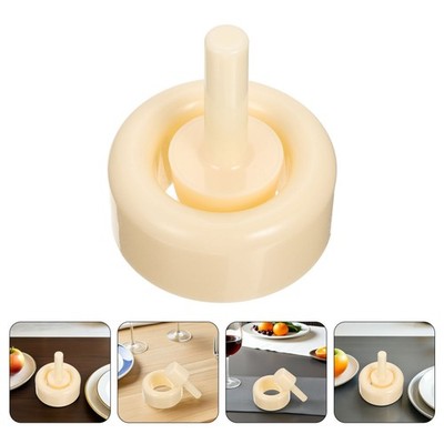 2 Set Sugar Cone Maker Shaper Ice Cream Crispy Mold Waffle Setting