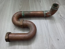 copper bath trap 1  1/2 inch 42mm