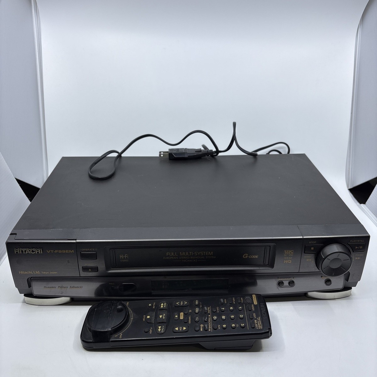Hitachi VT-F99EM Multi-System VCR | PAL/NTSC Hi-Fi Stereo 6