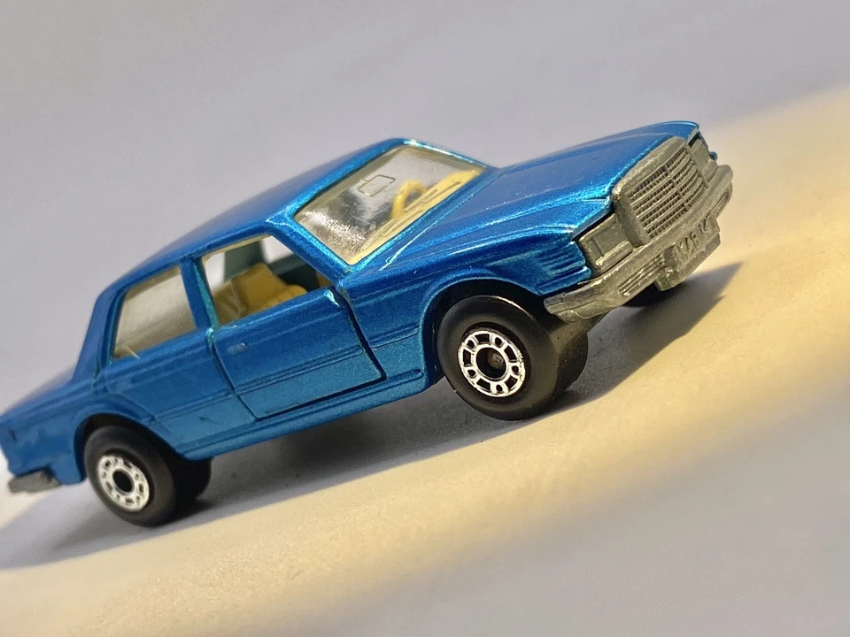 Matchbox🔥Superfast 1979 Mercedes 450 SEL 1:64 casi nuevo/como nuevo hecho en Inglaterra Foto 3 de 4