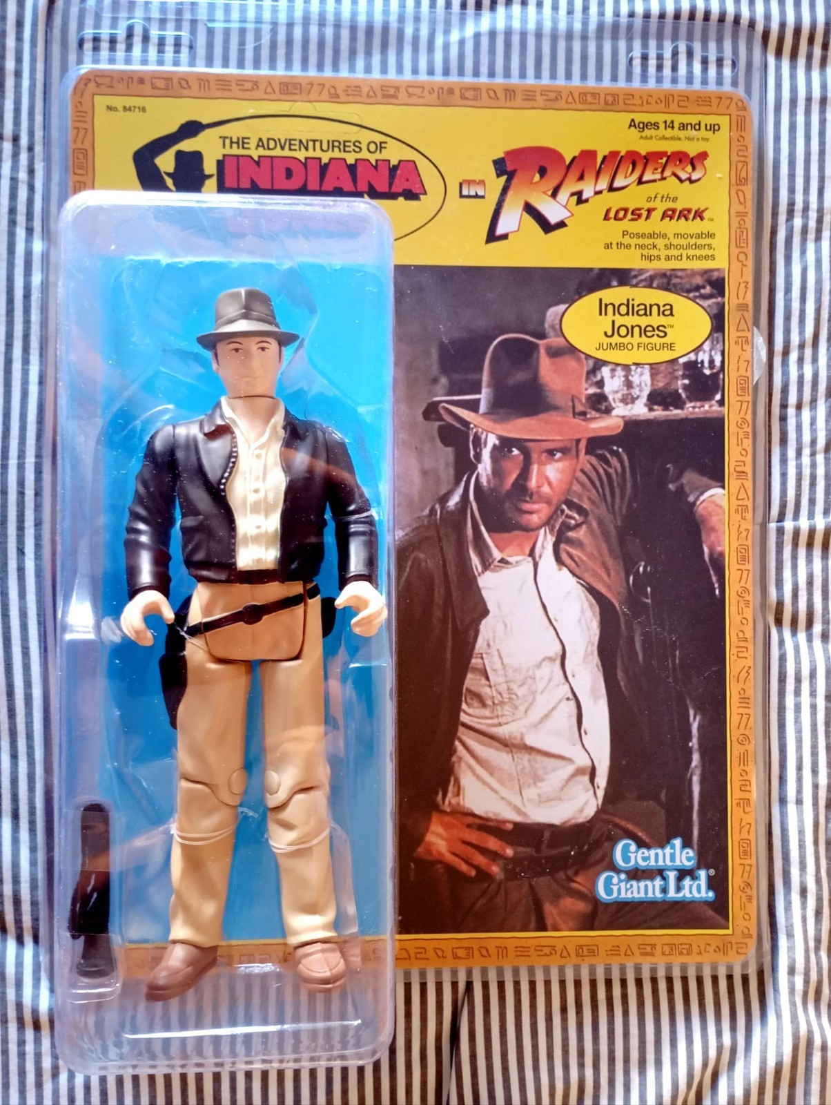 Gentle Giant Indiana Jones Raiders of the Lost Ark Jumbo 12"