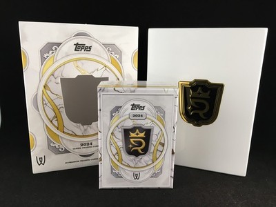 EMPTY BOX - 2024 Topps Royalty Tennis - NO CARDS - Cedar Wood, Sleeve & Box