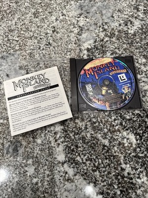 Monkey Island Madness PC CD-ROM 1997 LucasArts Disc + Install Guide Good Preowne
