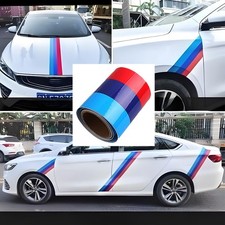 Series M-colored Stripe Sticker Car Vinyl Decal For Bmw M3 M4 M5 M6 3 5 6 7 Series M-colored Stripe Sticker Car Vinyl Decal For Bmw M3 M4 M5 M6 3 5 6 7