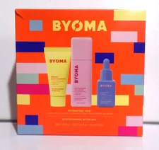 BYOMA HYDRATING TRIO ~creamy jelly cleanser~moisturizing gel-cream~hydrat serum~