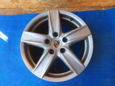 1x Alufelge 18 Zoll 8.0" 5x130 53ET Matt Silber 7P5601025D Porsche Cayenne 92a