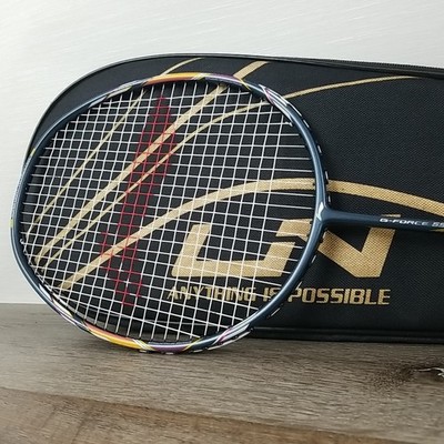 Li-Ning G-Force 5900 Superlite Badminton Racquet 79g With Carrying Case