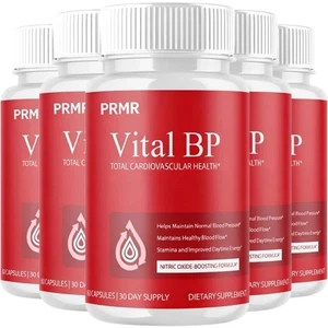 (5 Pack) Vital BP Advanced Blood Support Vitamin Formula VitalBP - 300Capsules