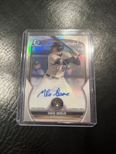 2023 Bowman Draft Mike Boeve Chrome Auto Refractor 1st #/499 Brewers
