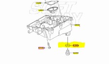 92065097 GUARNIZIONE RONDELLA SCARICO TAPPO O...