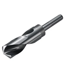28.5Mm Drill Bit 1/2" Reduced 3-Flat Shank M2 High-Speed Steel Nitriding Black 1