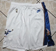 New Nike Washington Wizards Authentic NBA Dri Fit ADV Game Shorts Size 42+2 XL