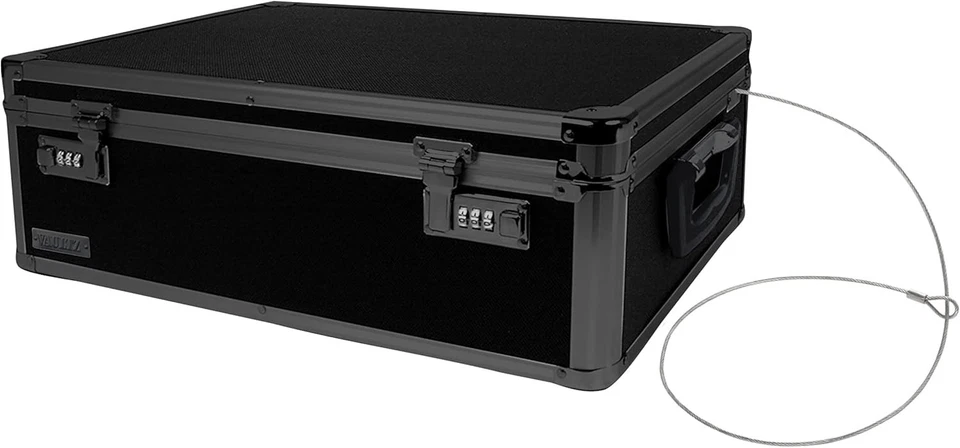 Secure Lockable Storage Box with Combination Lock - 6.5 x 19.25 x 13.5 Inch - Image 4 of 4