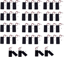 Pack of 40 2 AA Battery Holder with Switch, 2X 1.5V AA Battery Holder Case with
